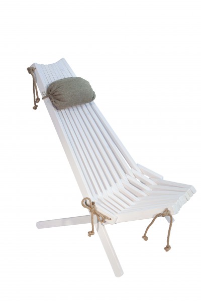 EcoChair Kiefer weiß geölt