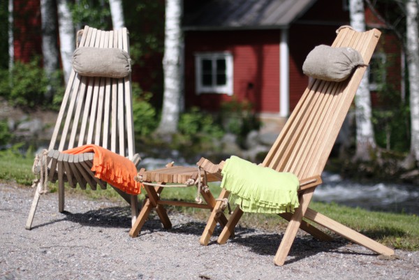 EcoChair Esche grau geölt