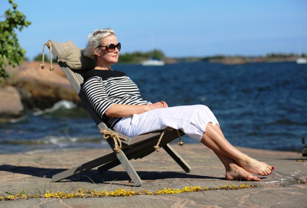 EcoChair Kiefer grau geölt