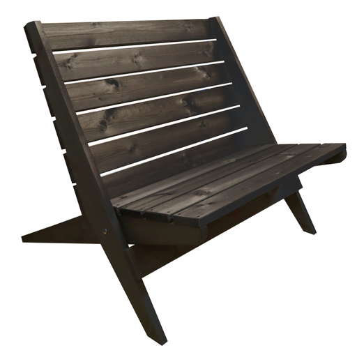 Double Granny Kiefer schwarz geölt