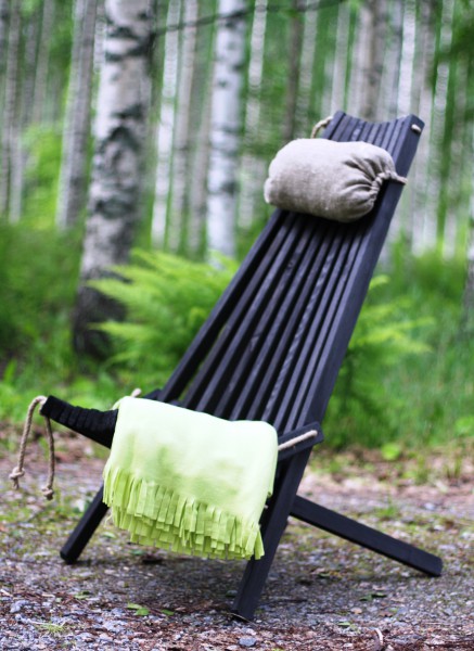 EcoChair Kiefer schwarz geölt