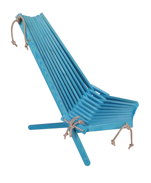 EcoChair Kiefer türkis geölt